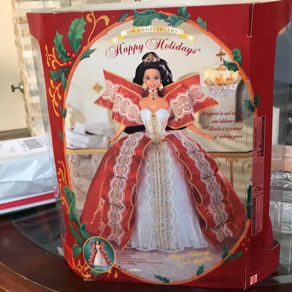 🎄VINTAGE 1997 HOLIDAY BARBIE🎄EXCELLENT CONDITION! NEVER REMOVED FROM BOX - Picture 4 of 4